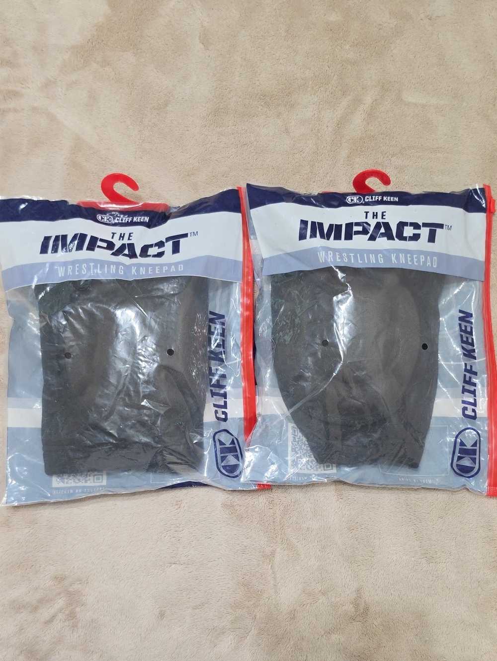 The Impact Black Wrestling Kneepad - Pair